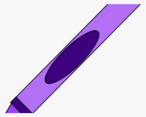 Crayon Clipart Purple - Dangerous When Wet Sign In Vinyl / Sticker - 100mm