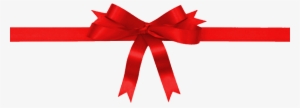 Ribbon Transparent Holiday - Holiday Ribbon Svg