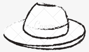 Fedora Hat Drawing At Getdrawings - Hat
