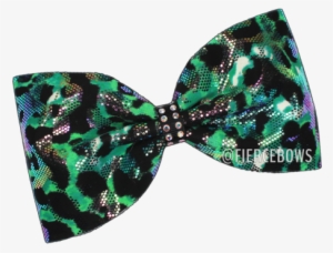 Metallic Jungle Cat Tailless Bow - Watercolor Painting