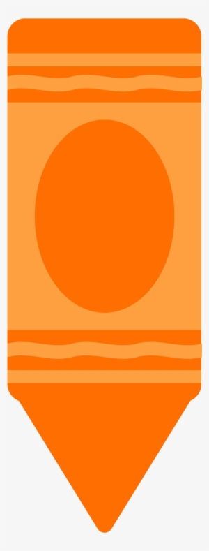 Orange-crayon 1 094 × 2 813 Bildepunkter - School