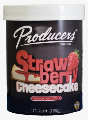 Strawberry Cheesecake Ice Cream - Strawberry