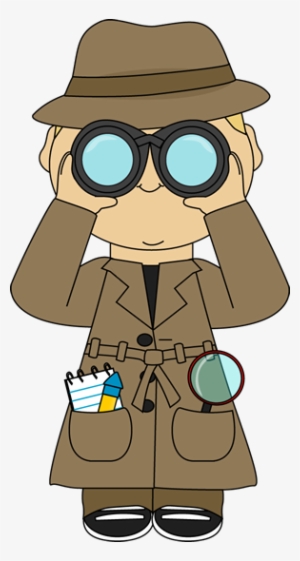 Binocular Drawing Safari Hat - Spy Clipart