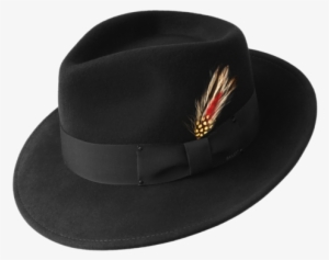 Bailey Fedora Black Hat - Fedora Hat Transparent