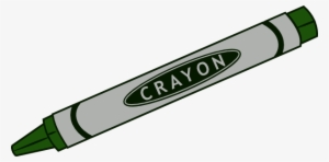 Green Crayon Clip Art At Clker - Crayon Clipart