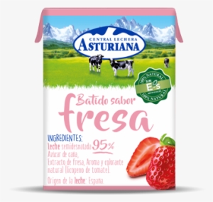 Batido De Fresa - Central Lechera Asturiana