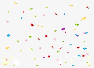 Overlay Transparent Confetti Png