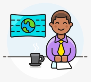 19 News Anchor Male African American - African American News Reporter Illustration Png