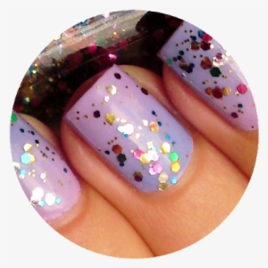 The Polish I Used Was Circus Confetti From Essence - Nail Polish