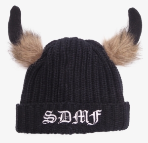 The Horns Are Made From Cloth And Are Therefore Not - Black Label Society Viking Beanie