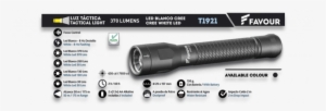 Flashlight Favour 370 Lumens - Flashlight