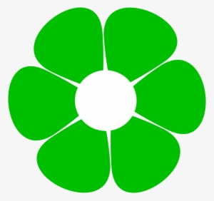 Green Flower Clipart - Flower Png Clipart