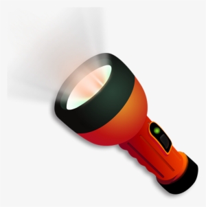 Flashlight Transparent Cartoon - Cartoon Picture Of Torch