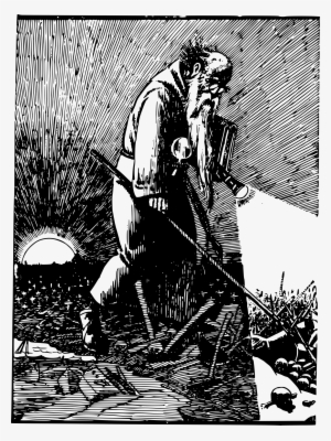 This Free Icons Png Design Of Old Man With A Flashlight