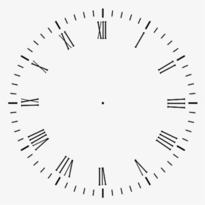 Clock Face - Template For Clock Hands