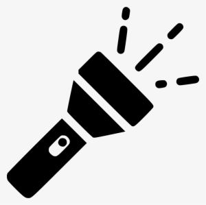 Flashlight Light Comments - Flashlight Icon Png