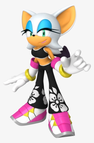 The Main Character Who Comes To Mind Is None Other - Rouge The Bat Sonic Free Riders