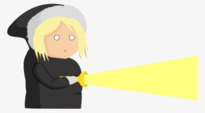 Cartoon Character With Flashlight By Gamel3ox - Flashlight Cartoon