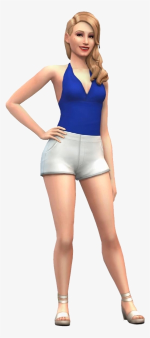 Personagem Mulher Pose Loira - Iggy Azalea The Sims 4