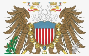 Star-spangled Crown - American Double Headed Eagle