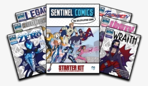 Gtg - Cgi - Sentinels - Rpg - Ad 1 - Sentinel Comics Roleplaying Game Starter Kit