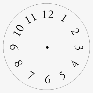 Photoshop Hint If You Want To Do The Letters Around - Wall Clock Numbers Png