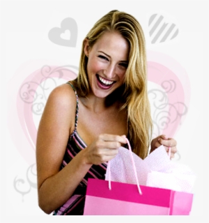 Fazer Compras Causa Nas Mulheres A Mesma Sensação De - Mulher Feliz Compras Png