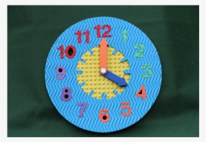 Foam Clock Face - Wall Clock