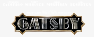 Logo Png De The Great Gatsby - Great Gatsby Text Png