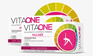 Caixa De Vitaminas Vitaone Mulher - Vitaone Homem E Mulher