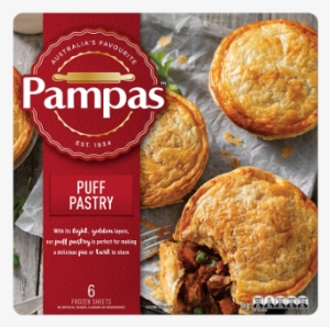 Puff Pastry 6 Sheets - Pampas Puff Pastry Sheet