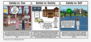 The Great Gatsby - Cartoon