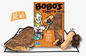 Chocolate Peanut Butter Toast'r Pastry - Bobo's Toaster Pastries