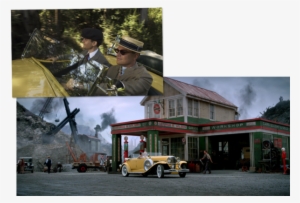 Great Gatsby Sketches Scenes Ss07 - Great Gatsby Petrol Station