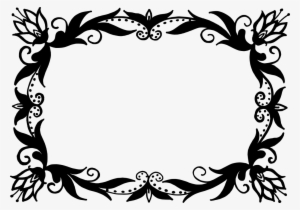 Vintage Floral Vector Design Png Download For Kids - Vector Graphics