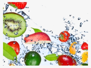 Fruit Water Splash Clipart Beach - Portable Network Graphics
