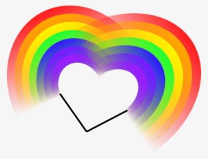 How To Set Use Double Rainbow Heart Clipart