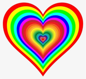Big Image - Rainbow Heart