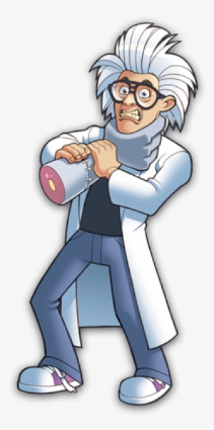Scientist - Evil Scientist Cartoon Transparent