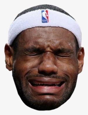 Mj Crying Face Png Black And White Download - Lebron Crying Face Funny Humor Meme Basketball Cavs