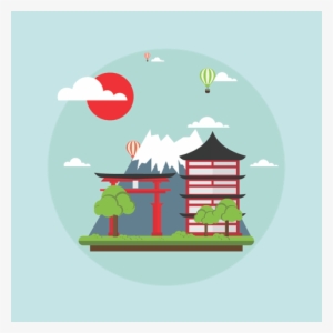 Japan Background Vector - ภาพ ญี่ปุ่น Png
