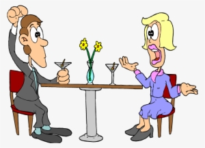 Man Talking On Mobile Phone Clip Art - Woman And Man Talking Clipart