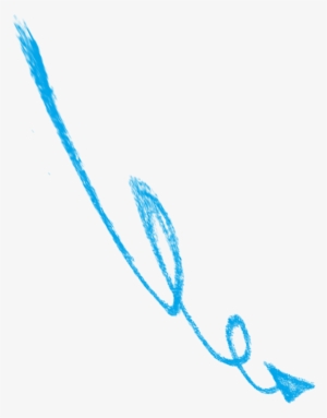 Jpg Royalty Free Blue Sidewalk Arrow To Pull The Free - Flecha Tiza Png