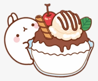 Sundae Drawing Kawaii - Ice Cream Sundae Kawaii