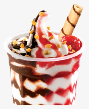 Sundae Napolitano - Milk Shake De Napolitano