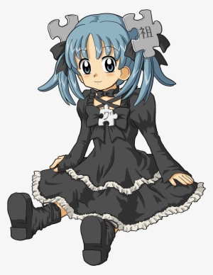 Wikipe-tan Gothloli - Goth