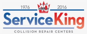 Service King 40th Anniversary Logo - Service King