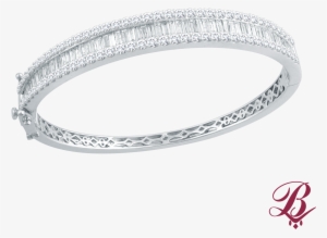 Comfort Fit Diamond Bracelet - Bangle