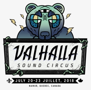 Vsc2018 Webhero Bearlogo 900px V01 - Valhalla Sound 2018 Set Times