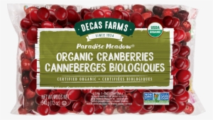 Paradise Meadow Organic Fresh Cranberries - Farms Paradise